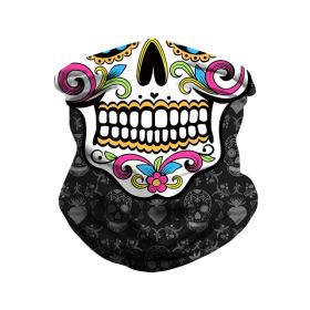 Skull Digital Men And Women Outdoor Mask Sport Climbing Insect-proof (Option: BXHA006-Free Size)